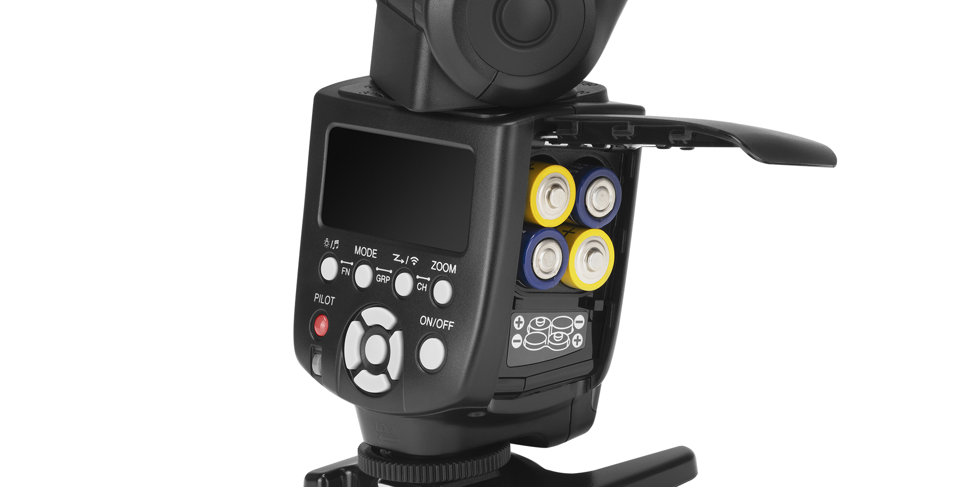 Lampa błyskowa Yongnuo YN560 III Negative Display - Uniwersalny sposób zasilania